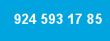924 593 17 85 924 593 17 85